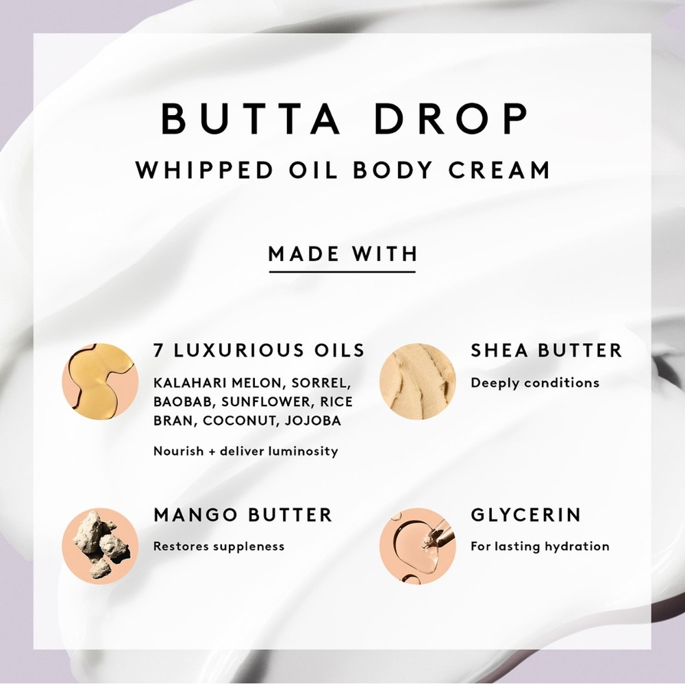 Fenty Beauty Butta Drop Whipped Oil Hydrating Body Cream Mini - Picture 4 of 13